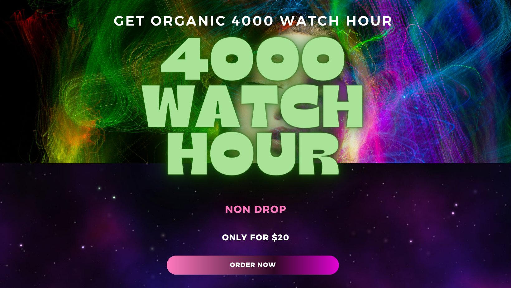 4000 Watch hour for youtube 
