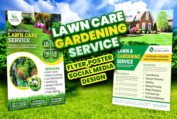 I will design and print a professional flyer for your business, event,