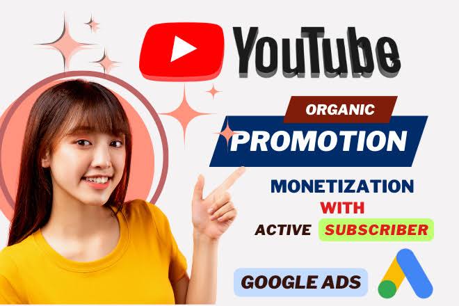You will get YouTube video promotion through google ads